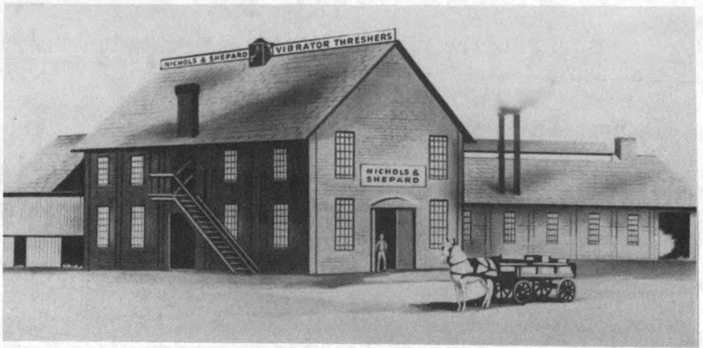Nichols & Shepard Company History Old Iron Garage