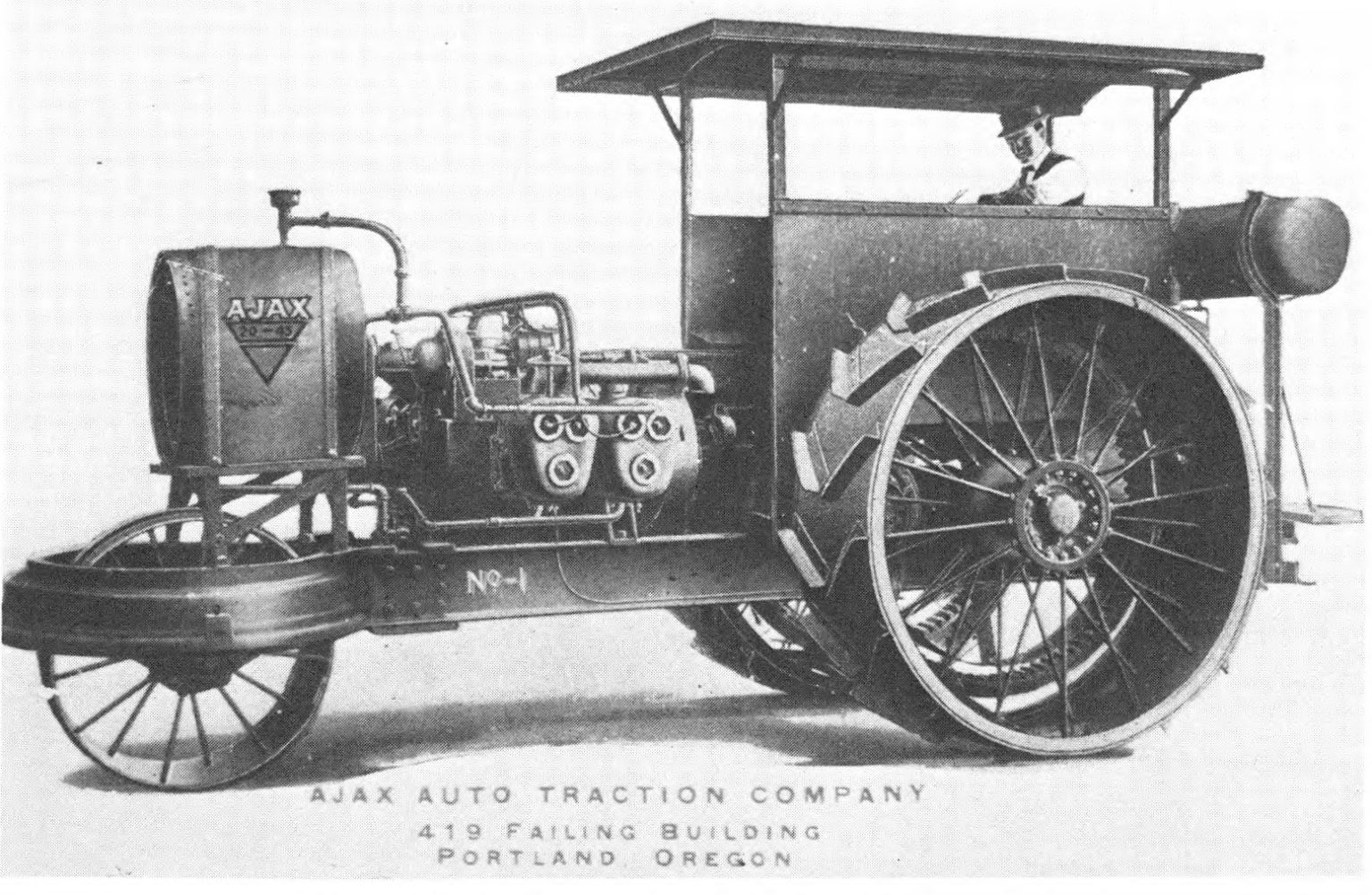 Ajax Auto Traction Co. No.1 Old Iron Garage